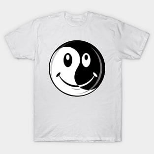 Yin Yang Smiley T-Shirt